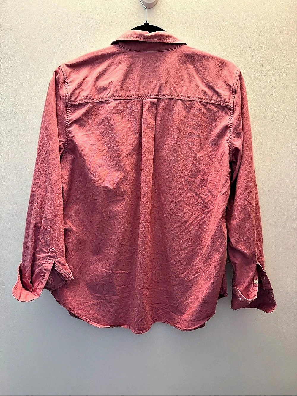 Gap The Perfect Shirt Button Down Pink Medium vintage - Picture 2 of 3